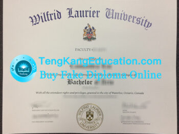威尔弗里德·劳雷尔大学文凭Wilfrid Laurier University diploma
