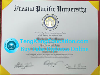 弗雷斯诺太平洋大学毕业证Fresno Pacific University diploma