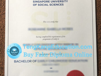 新加坡社科大学毕业证SUSS diploma