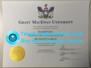 格兰特麦克尤恩大学文凭Grant MacEwan University diploma