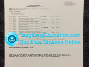 桑德兰大学成绩单University of Sunderland transcript
