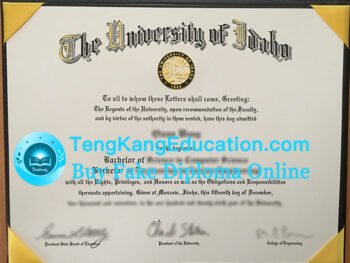 爱达荷大学毕业证University of Idaho diploma
