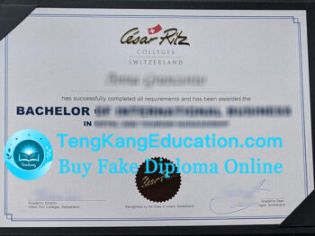 瑞士恺撒里兹大学文凭César Ritz Colleges Switzerland diploma