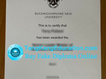 白金汉郡新大学毕业证Buckinghamshire New University diploma