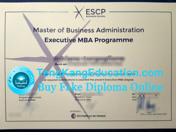 ESCP商学院毕业证ESCP Business School diploma