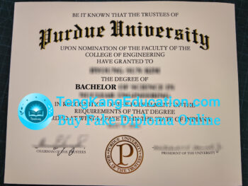 普渡大学毕业证, Purdue University diploma