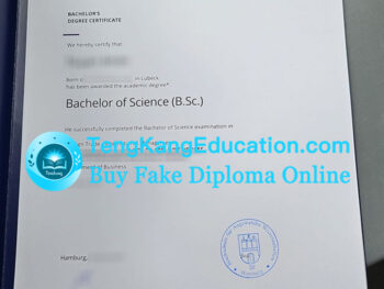 汉堡应用科学大学毕业证HAW Hamburg Urkunde